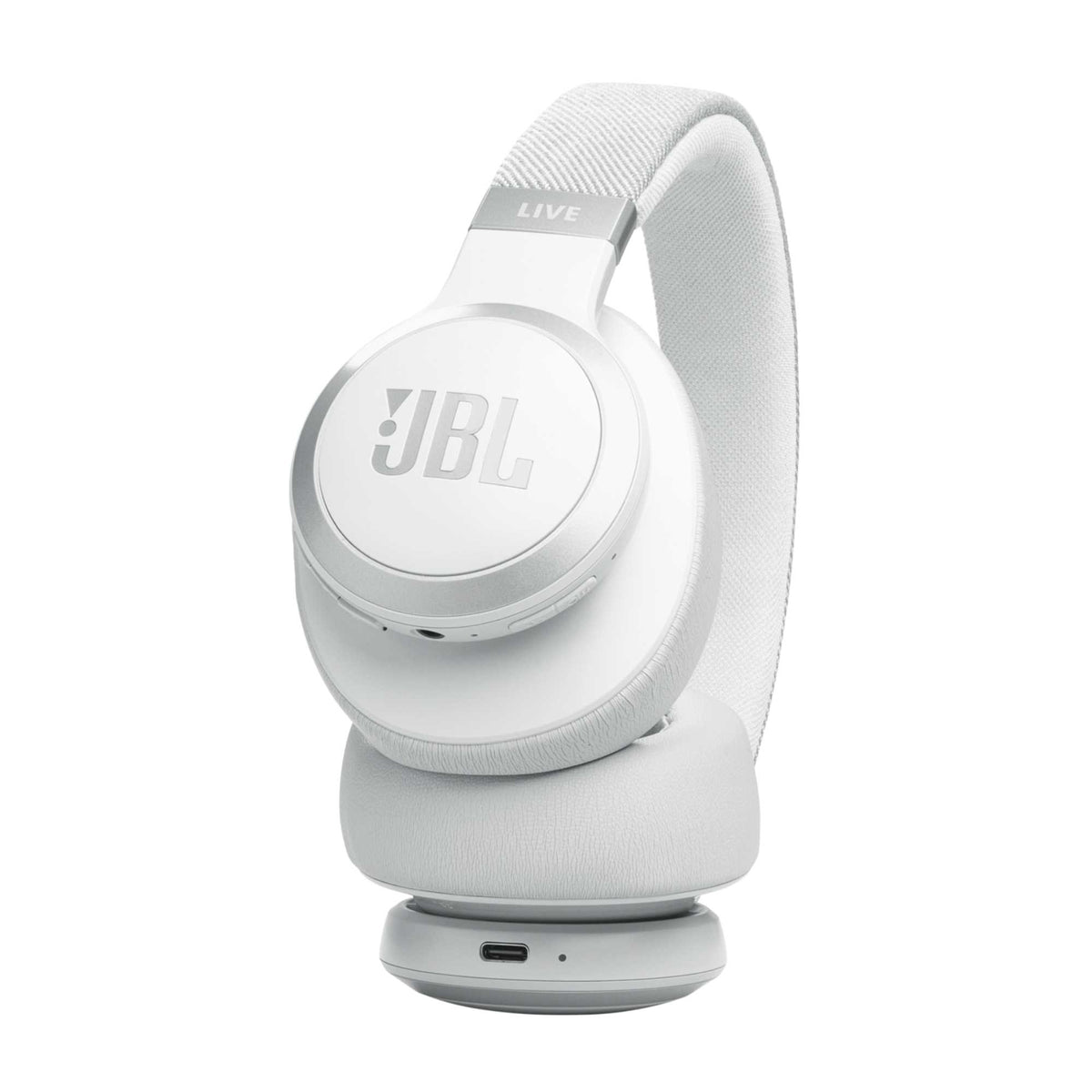 JBL LIVE 770NC Noise Cancelling Bluetooth Headphones - White