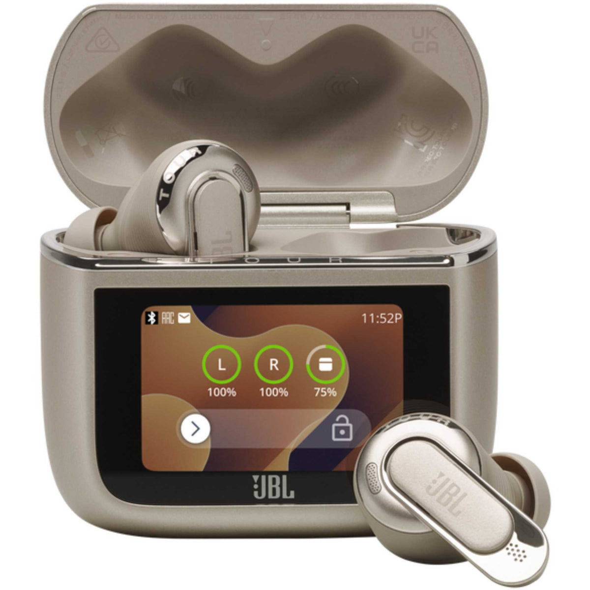 JBL Tour Pro 3 Wireless In-Ear Headphones with Smart Charging Case - Latte