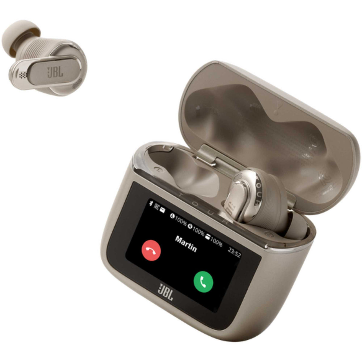 JBL Tour Pro 3 Wireless In-Ear Headphones with Smart Charging Case - Latte