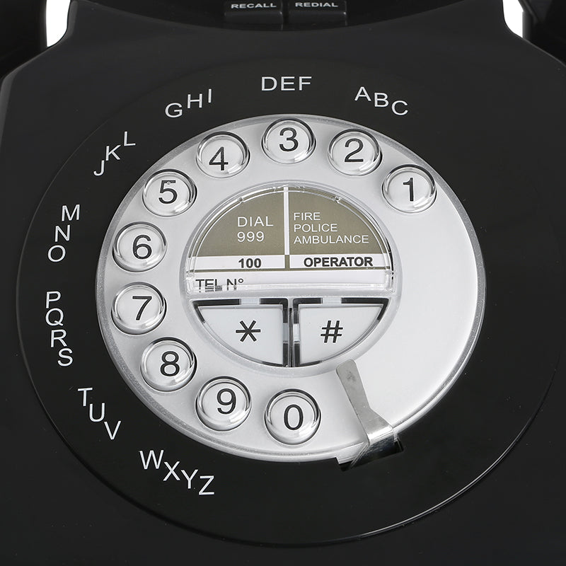**MAYF_BLK**|MAYFAIR 2 PIECE TELEPHONE BLACK