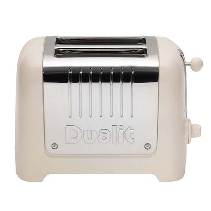 26213 / 26263  Dualit 2 Slot Lite Toaster Gloss Cream