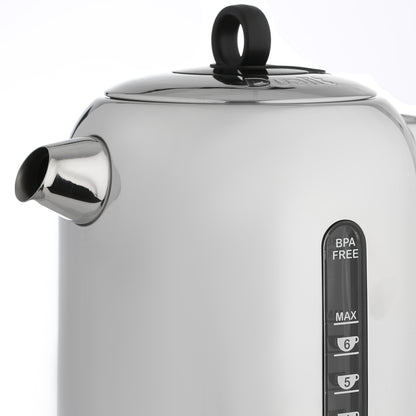 ** 72796  72815**|DUALIT 3KW CLASSIC KETTLE POLISHED CHROME