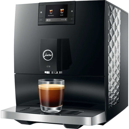 JURA C9 Automatic Bean To Cup Coffee Machine 15757 - Piano Black