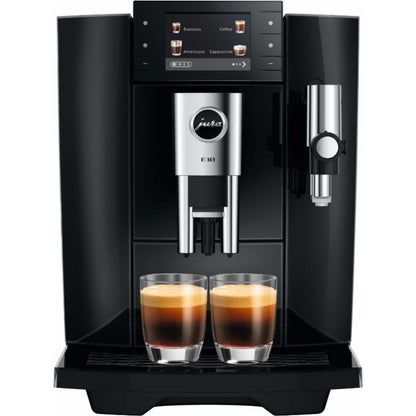 JURA E10 Smart Bean to Cup Coffee Machine - Diamond Black