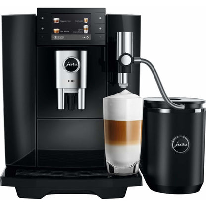 JURA E10 Smart Bean to Cup Coffee Machine - Diamond Black