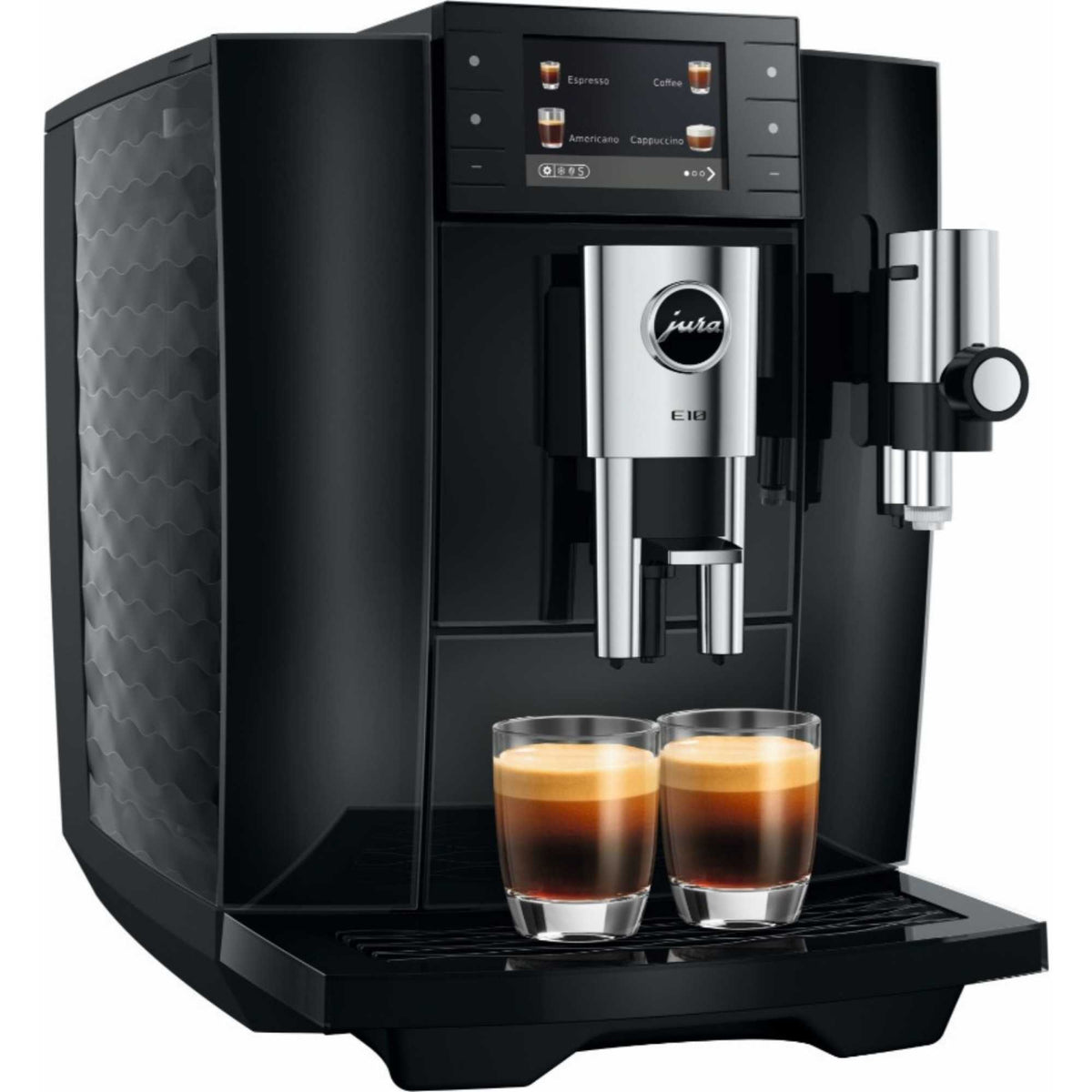 JURA E10 Smart Bean to Cup Coffee Machine - Diamond Black