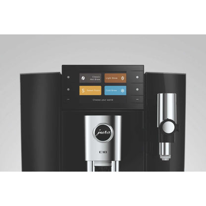 JURA E10 Smart Bean to Cup Coffee Machine - Diamond Black