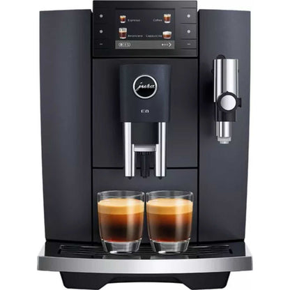 JURA E8 Smart Bean to Cup Coffee Machine - Cosmic Black