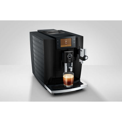 JURA E8 Smart Bean to Cup Coffee Machine - Piano Black