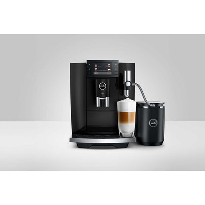 JURA E8 Smart Bean to Cup Coffee Machine - Piano Black