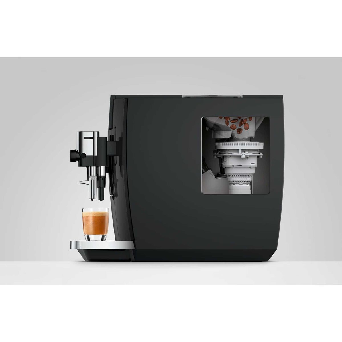 JURA E8 Smart Bean to Cup Coffee Machine - Piano Black