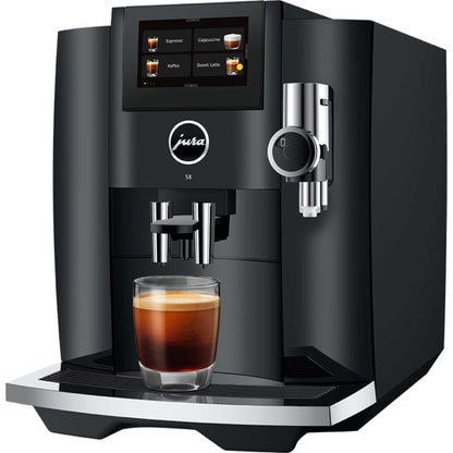 JURA S8 Automatic Bean to Cup Coffee Machine 15482 - Piano Black