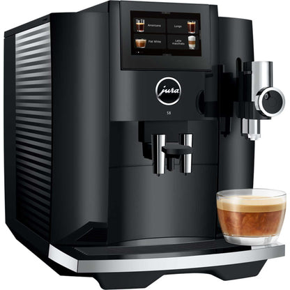 JURA S8 Automatic Bean to Cup Coffee Machine 15482 - Piano Black