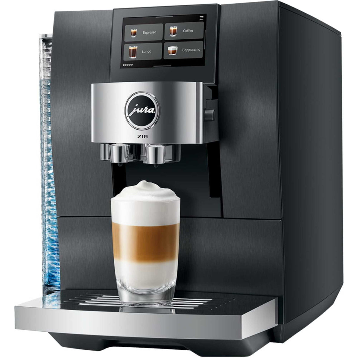 JURA Z10 Automatic Bean To Cup Coffee Machine 15703 - Aluminium Black