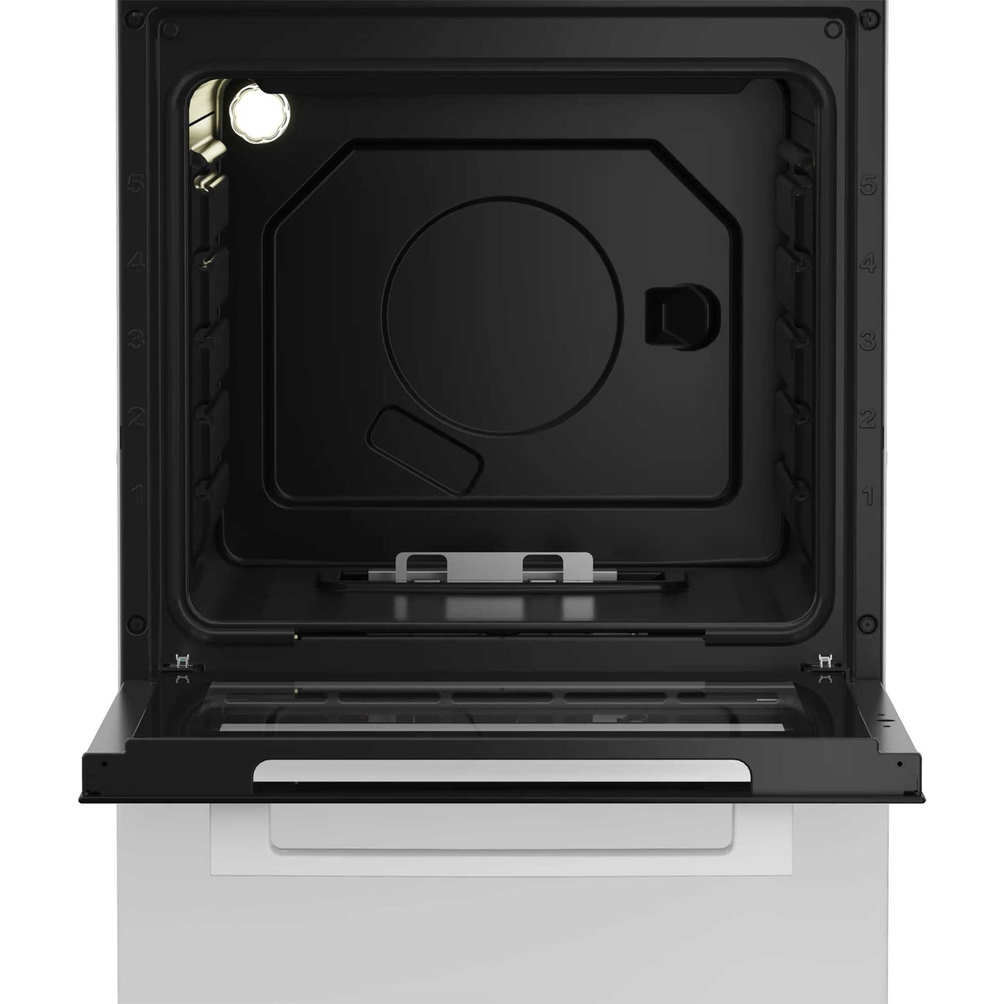 Beko 50cm Gas Single Oven Cooker - KA52NEW