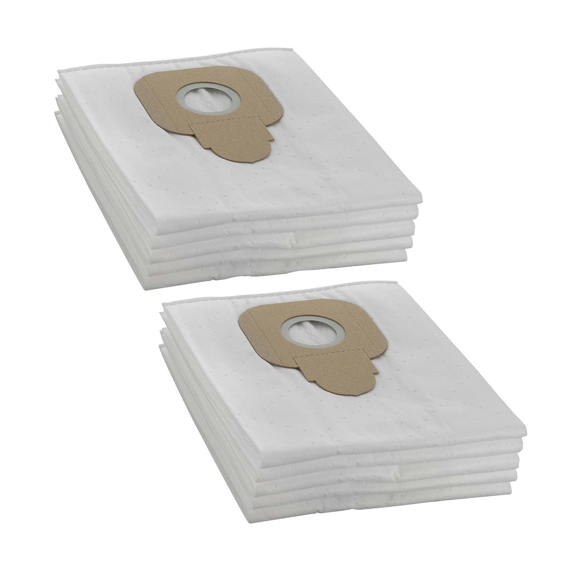 Karcher Vacuum Cleaner Fleece Dust Bags - Pack of 10 - T10/1 T10/1Bp T15/1 T15/1Bp