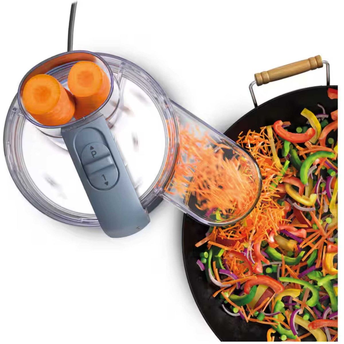 Kenwood FDP23.130GY Food Processor with 4 Accessories - Grey