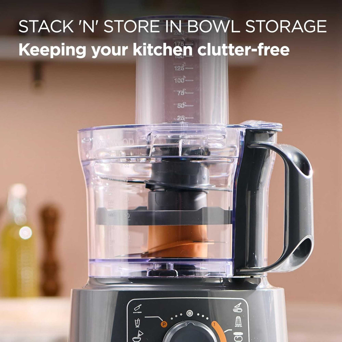 Kenwood FDP31.170GY Food Processor with Blending Blade