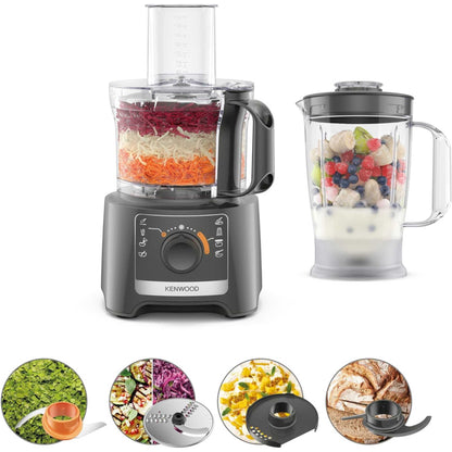 Kenwood FDP31.170GY Food Processor with Blending Blade