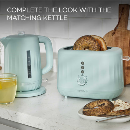 Kenwood TCP06.000BL Ripple Collection 2 Slot Toaster - Blue