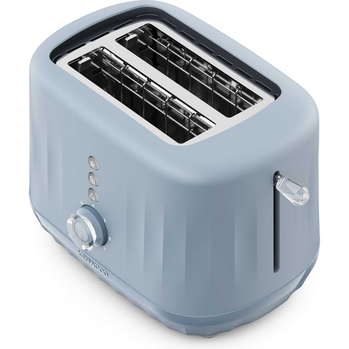 Kenwood TCP06.000GY Ripple Collection 2 Slot Toaster - Grey