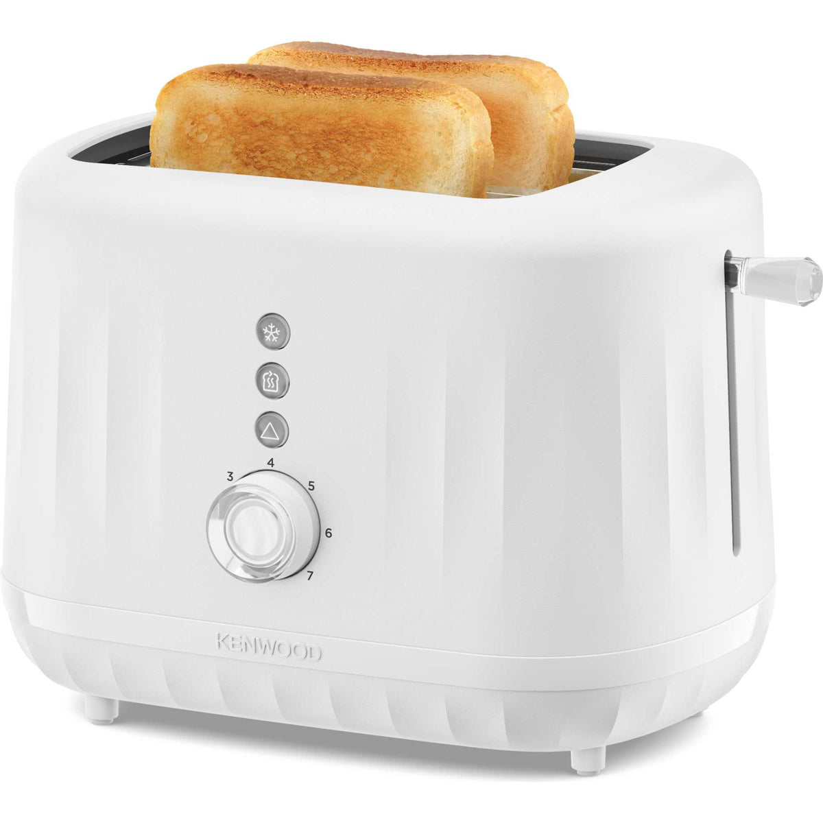 Kenwood TCP06.000WH Ripple Collection 2 Slot Toaster - White