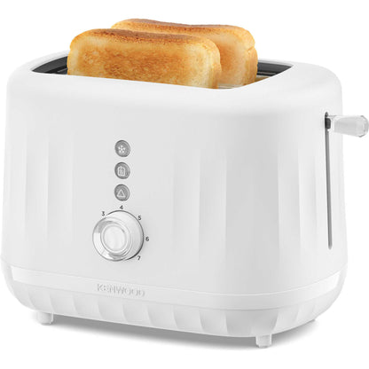 Kenwood TCP06.000WH Ripple Collection 2 Slot Toaster - White