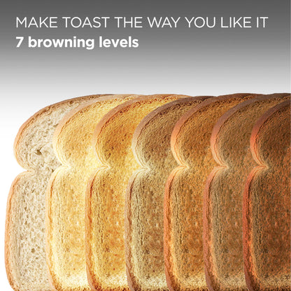 Kenwood TCP06.000WH Ripple Collection 2 Slot Toaster - White
