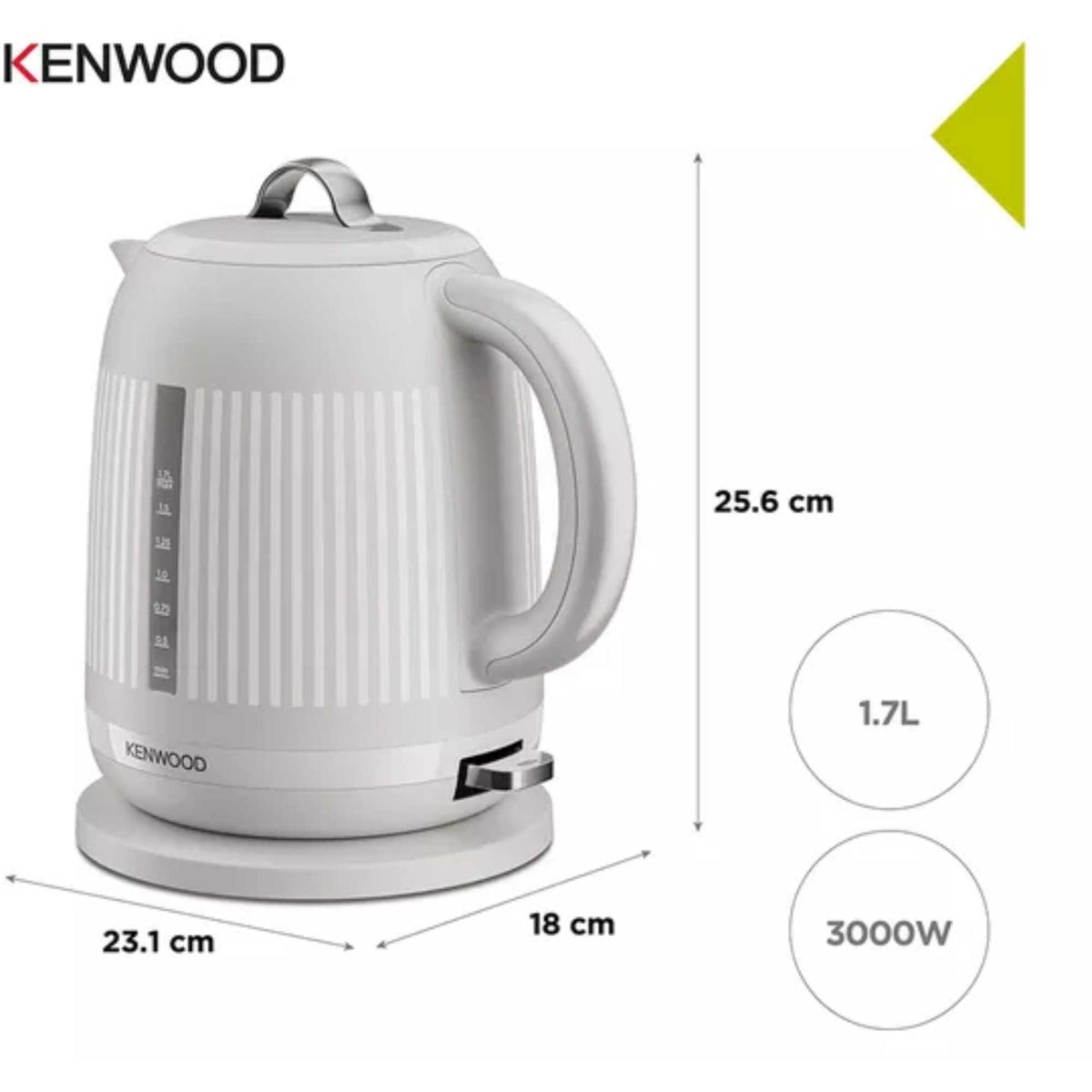 Kenwood Dawn Kettle ZJP09.000CR - Oatmeal Cream
