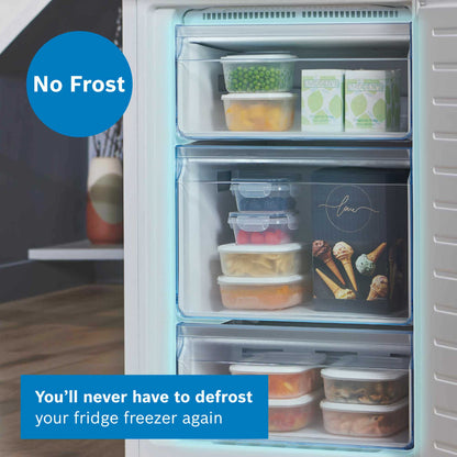Bosch Series 2 Fridge Freezer 50/50 Total No Frost - White - KGN34NWEAG