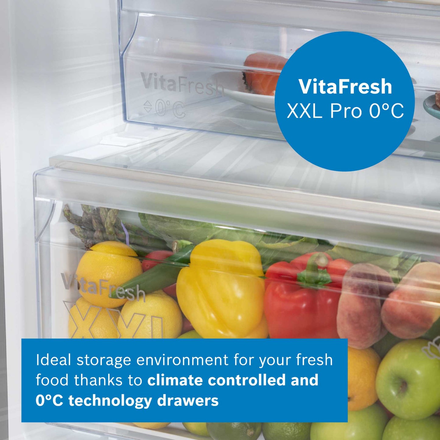 Bosch Series 4 Fridge Freezer 70/30 Total No Frost - Stainles Steel - KGN392LDFG