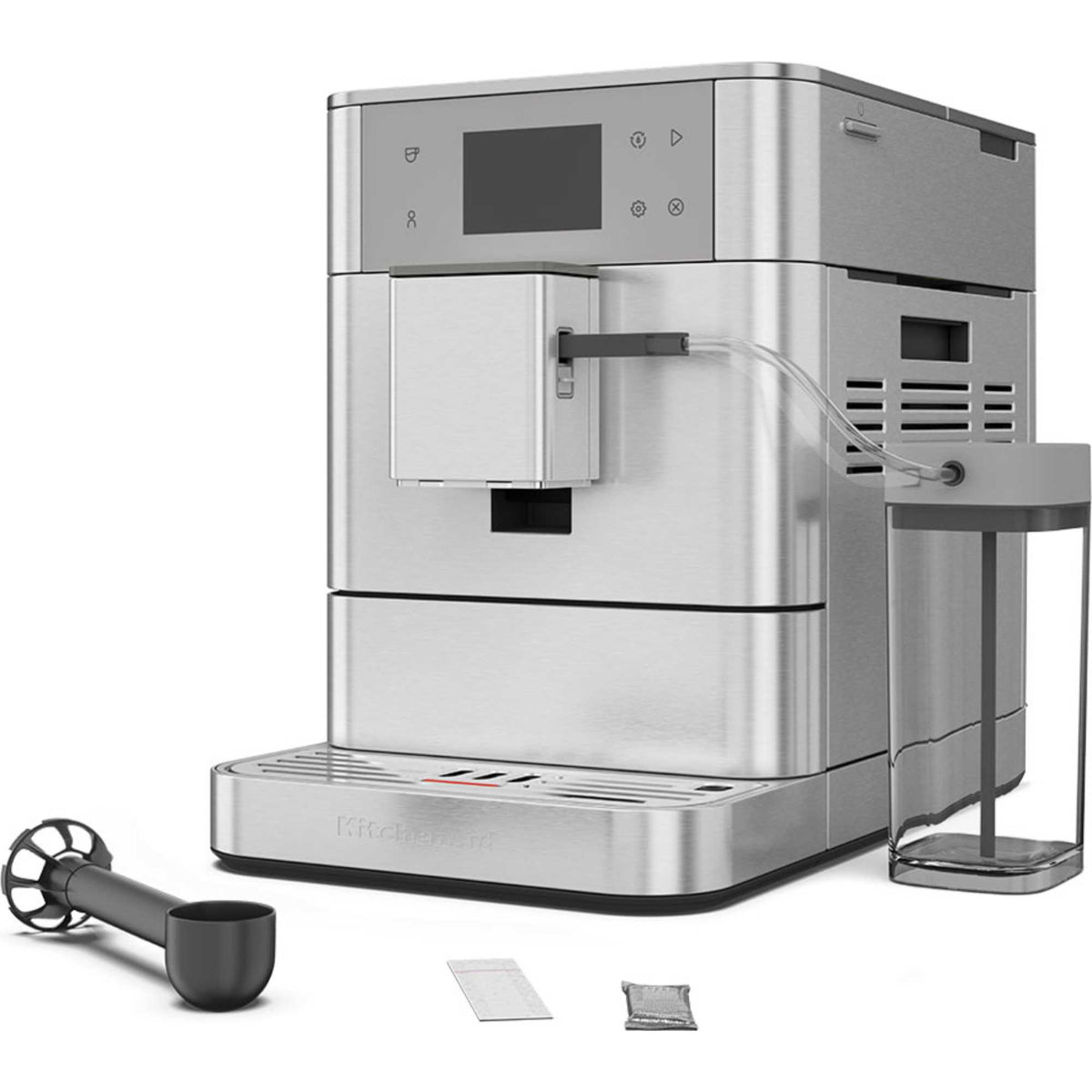 KitchenAid 5KES8557BSX Fully Automatic Espresso KF7 Quiet Mark Dual Cup - Stainless Steel