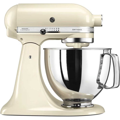 KitchenAid 5KSM125BAC Artisan 4.8L Stand Mixer - Almond Cream