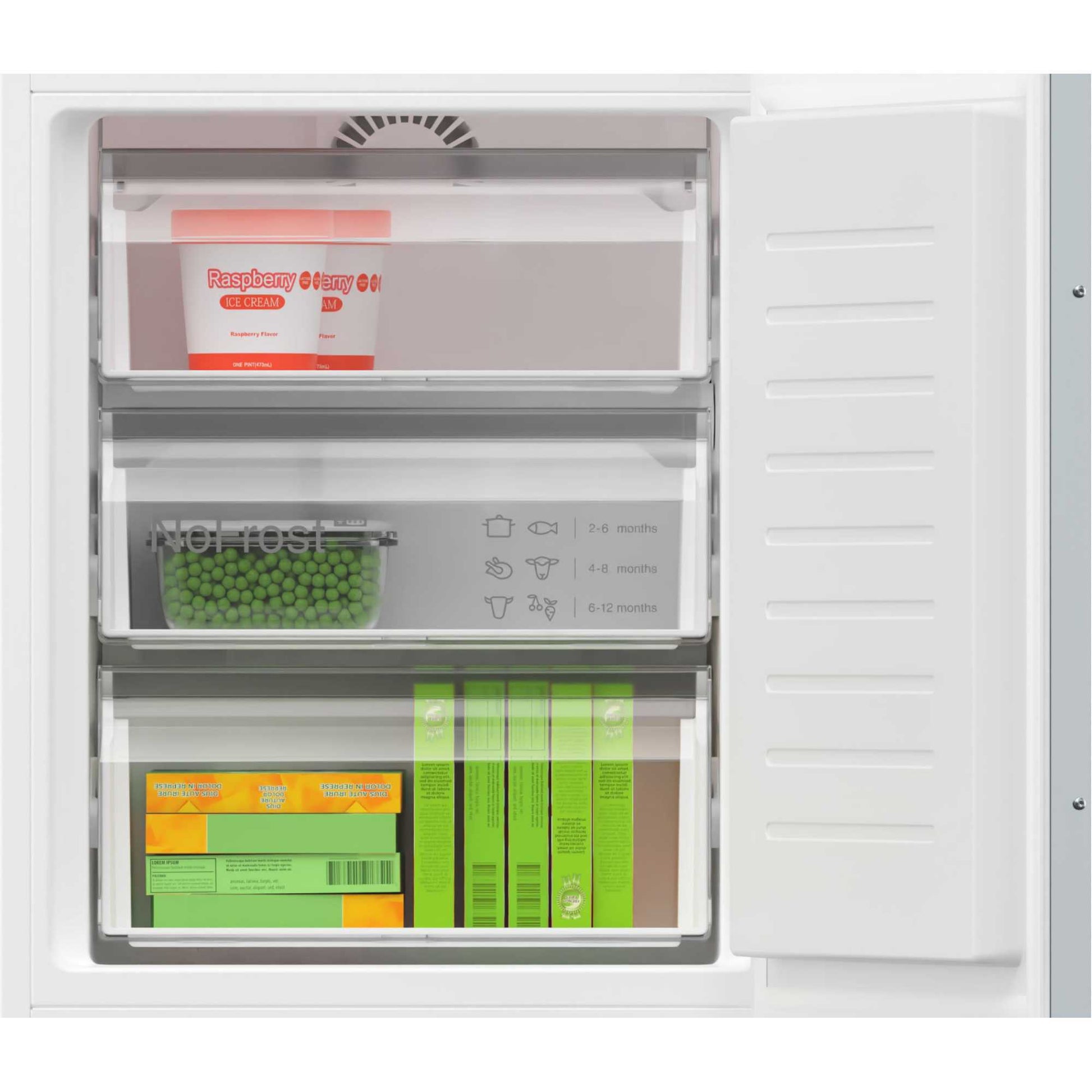Bosch Series 4 Built-In Fridge Freezer 60/40 NoFrost - KIN86VSE0G
