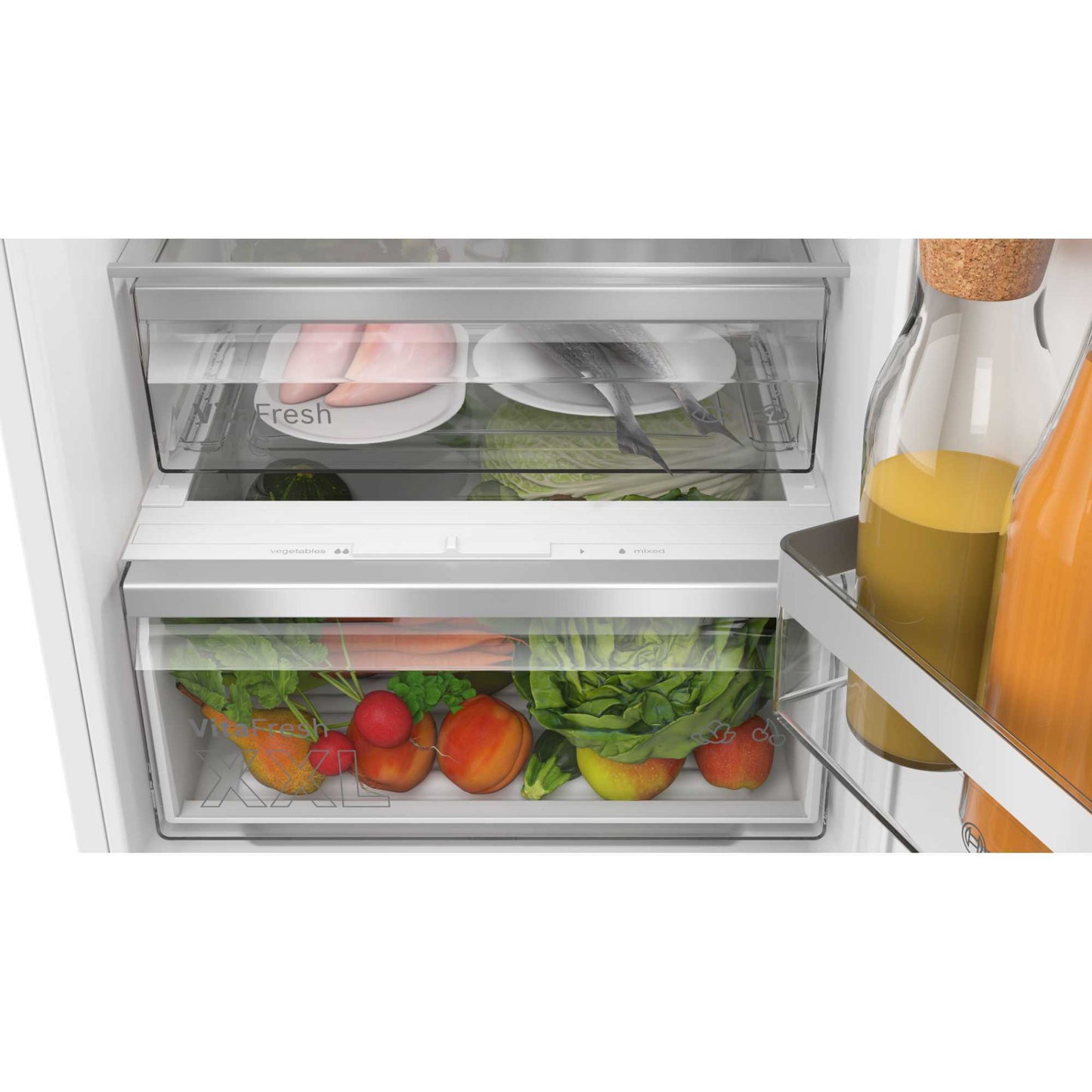 Bosch Series 4 Built-In Fridge Freezer 60/40 NoFrost - KIN86VSE0G