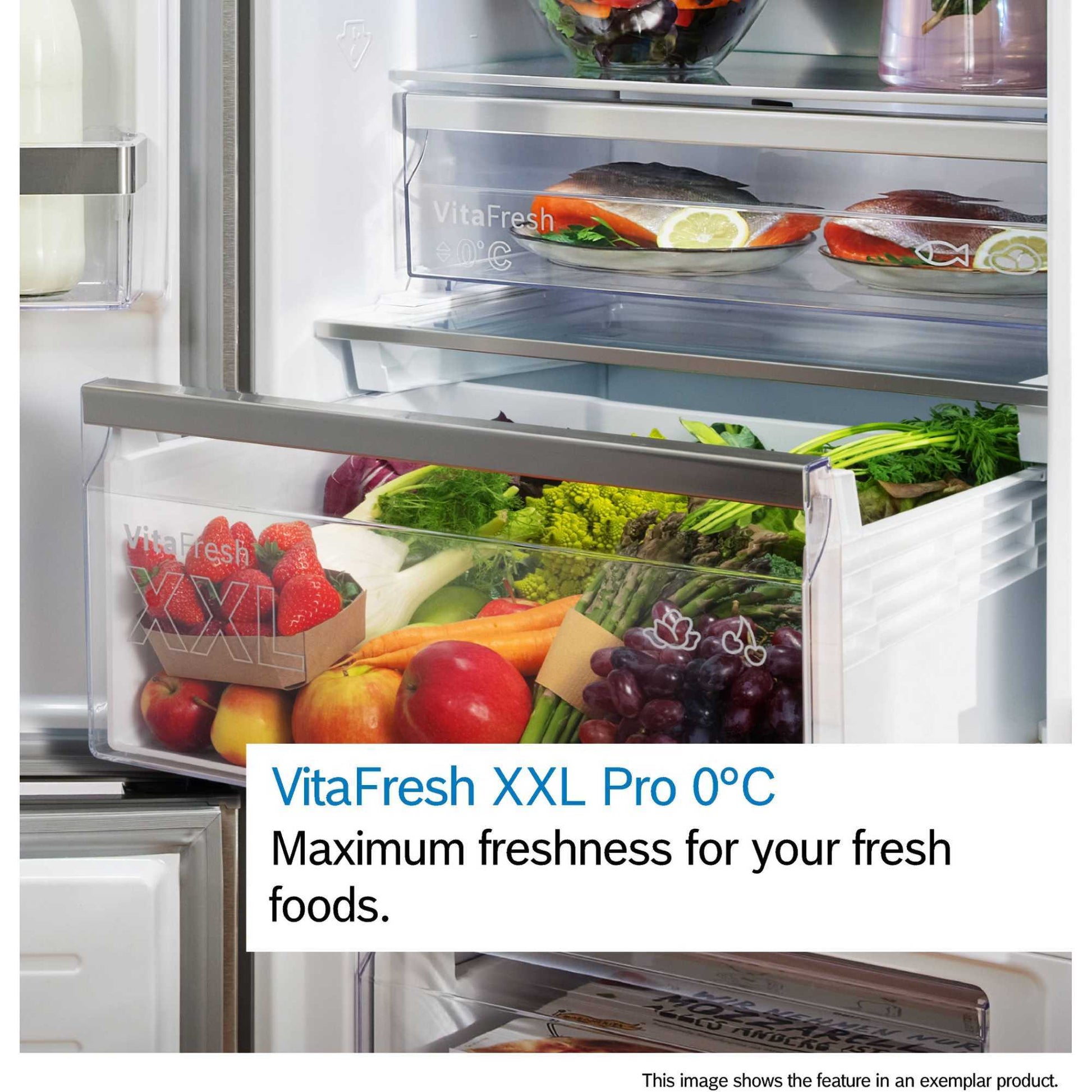 Bosch Series 4 Built-In Fridge Freezer 60/40 NoFrost - KIN86VSE0G
