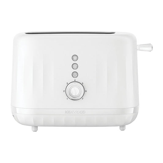 2 SLICE RIPPLE TOASTER PURE WHITE