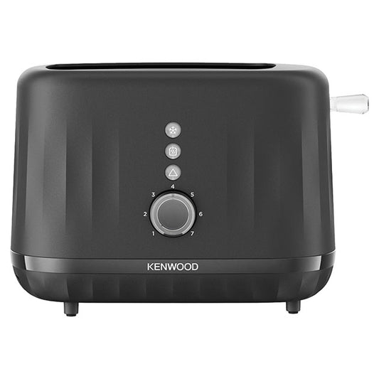 2 SLICE RIPPLE MIDNIGHT TOASTER BLACK