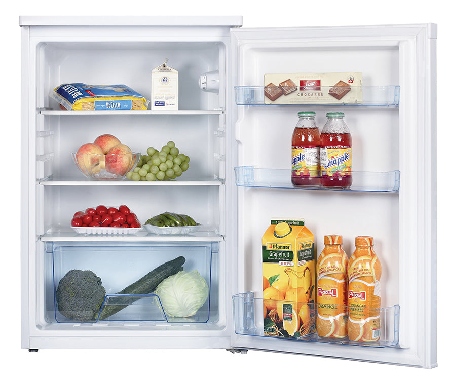 55CM UNDER COUNTER LARDER FRIDGE WHITE