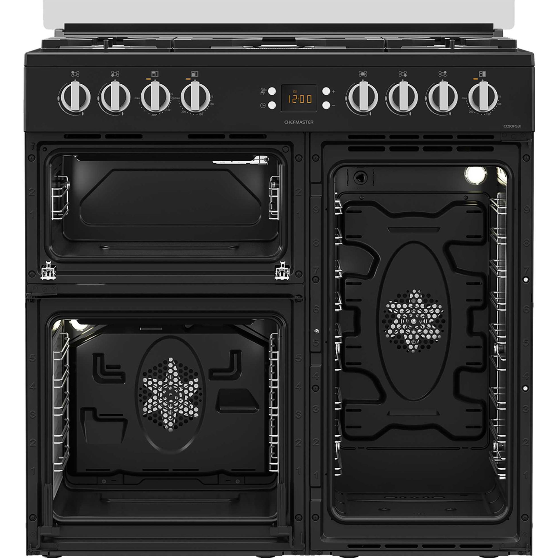 Leisure Chefmaster 90cm Dual Fuel Range Cooker - CC90F531K