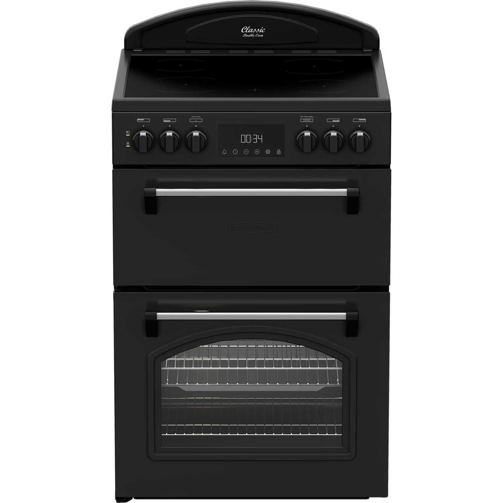Leisure Classic 60cm Electric Double Oven Cooker - CLB60ECK