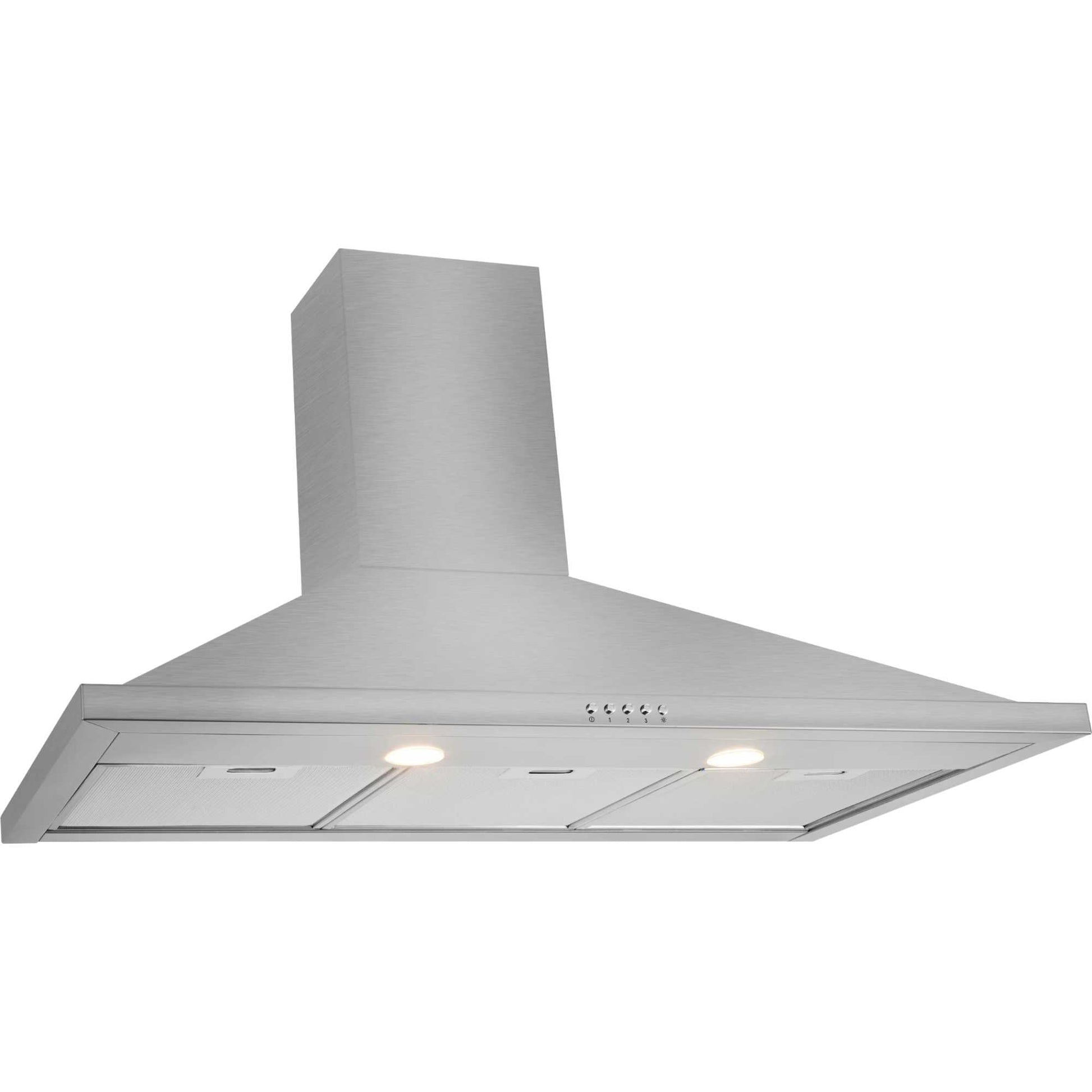 Leisure H92PX 90cm Traditional Chimney Hood - Stainless Steel