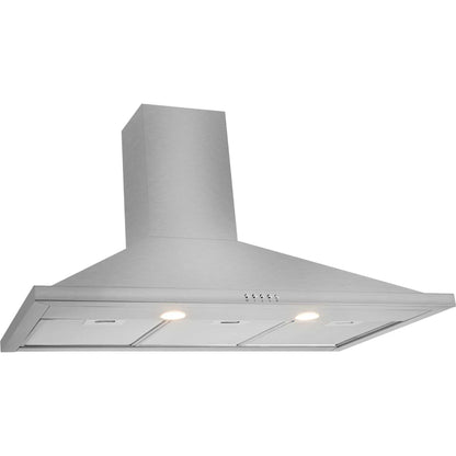 Leisure H92PX 90cm Traditional Chimney Hood - Stainless Steel