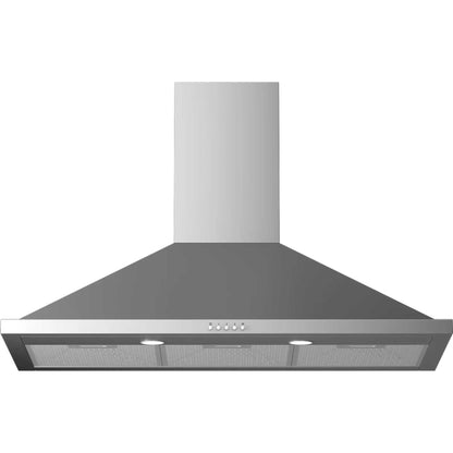 Leisure H92PX 90cm Traditional Chimney Hood - Stainless Steel