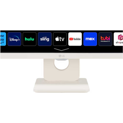 LG 27U511SA-W 27" Full HD IPS Smart Monitor with webOS - White