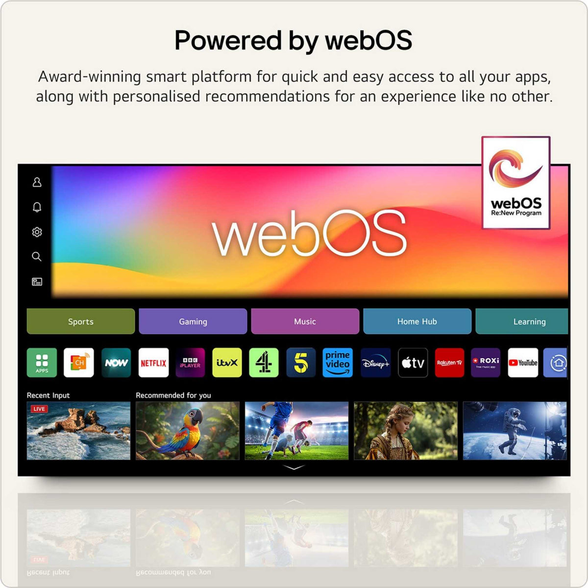 LG NU900 50" 4K Ultra HD LED HDR Smart TV - 50NU900B6LA