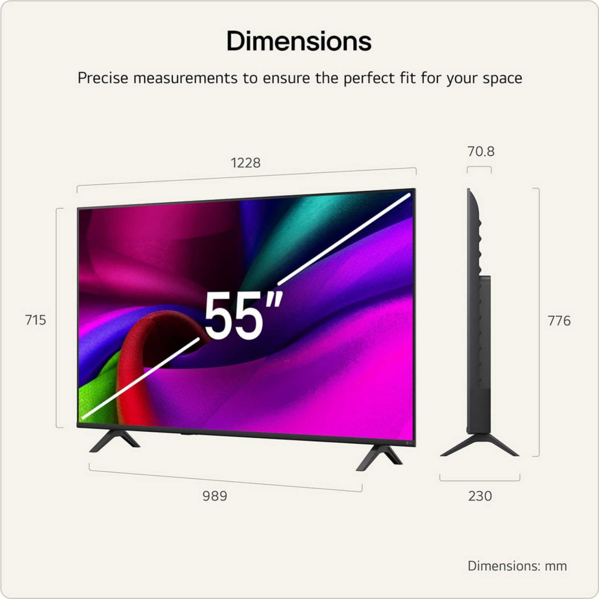 LG NU900 55" 4K Ultra HD LED HDR Smart TV - 55NU900B6LA