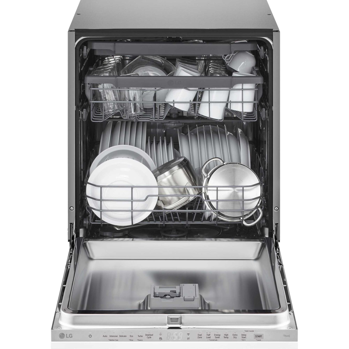 LG QuadWash Fully Integrated Full-Sized Dishwasher - B243TX