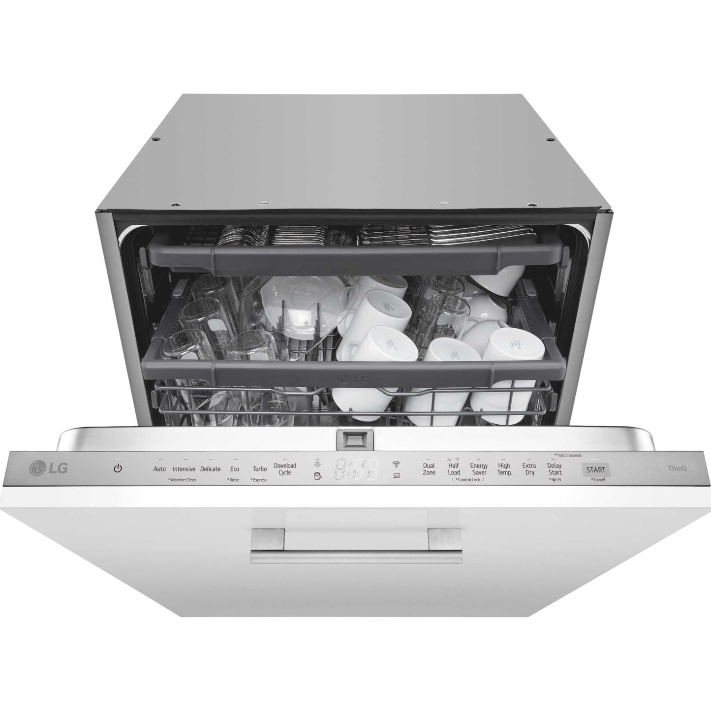 LG QuadWash Fully Integrated Full-Sized Dishwasher - B243TX