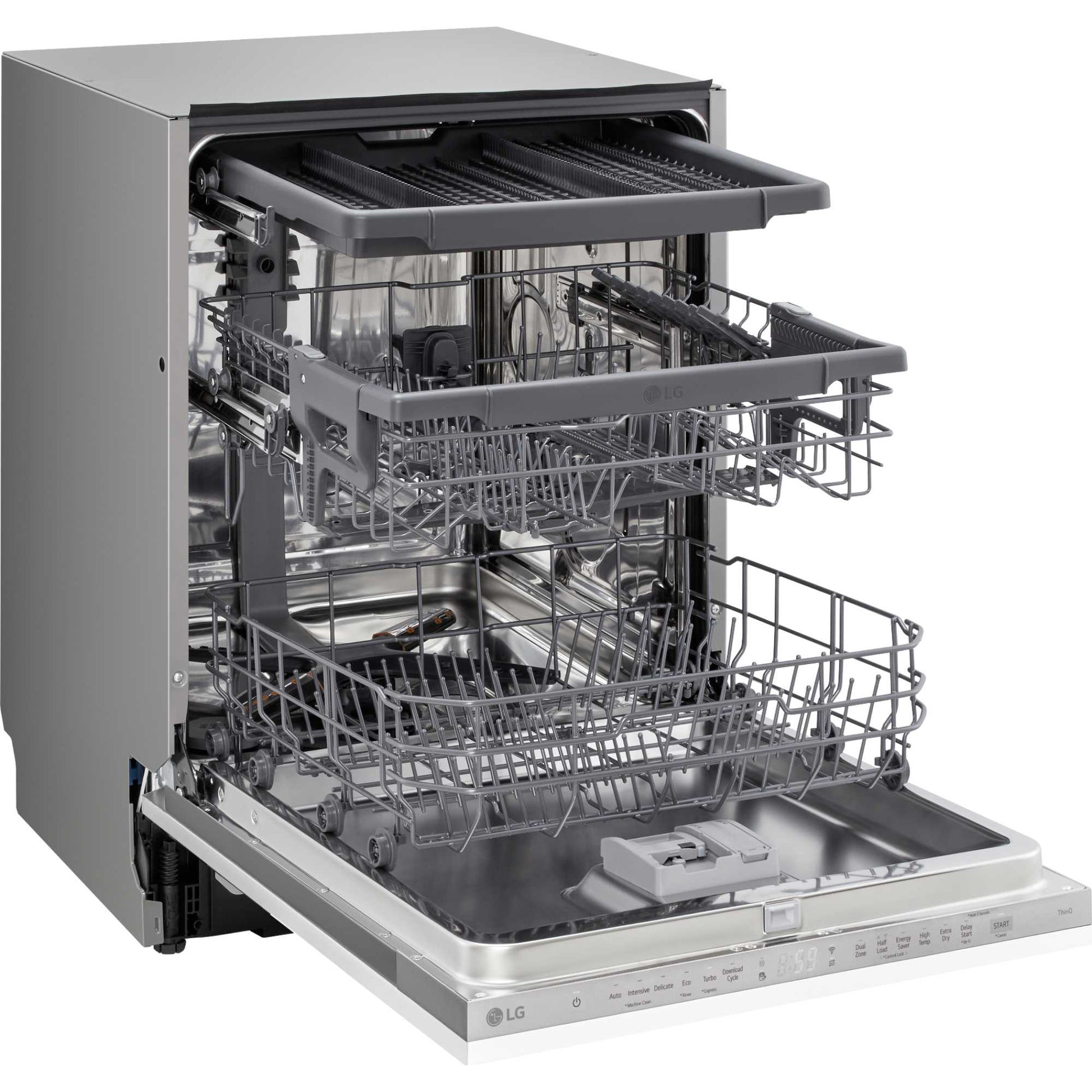 LG QuadWash Fully Integrated Full-Sized Dishwasher - B243TX